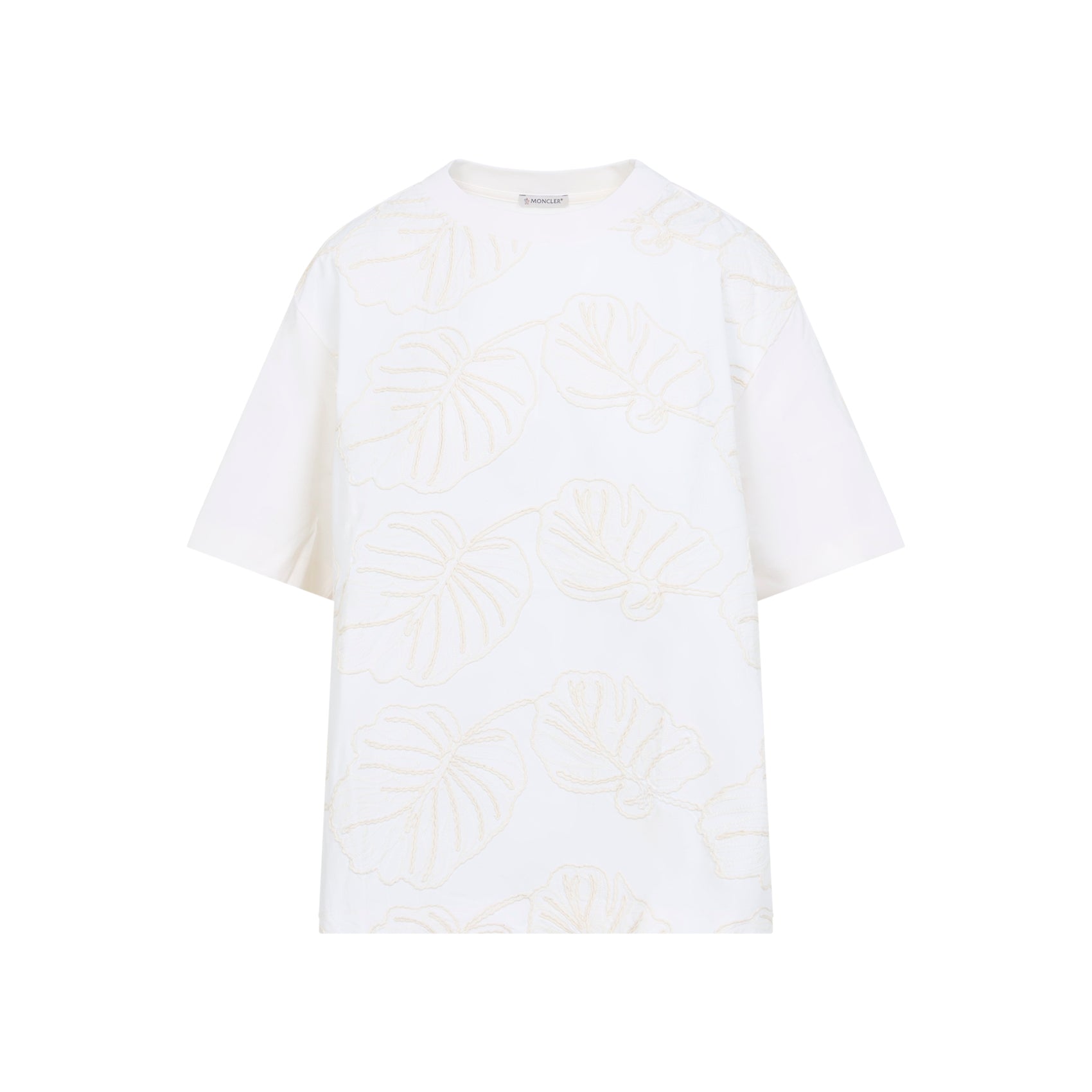 Moncler T-shirts - Nude & Neutrals | 125731bfa44071e9b532f2b95be1df741f8310f7