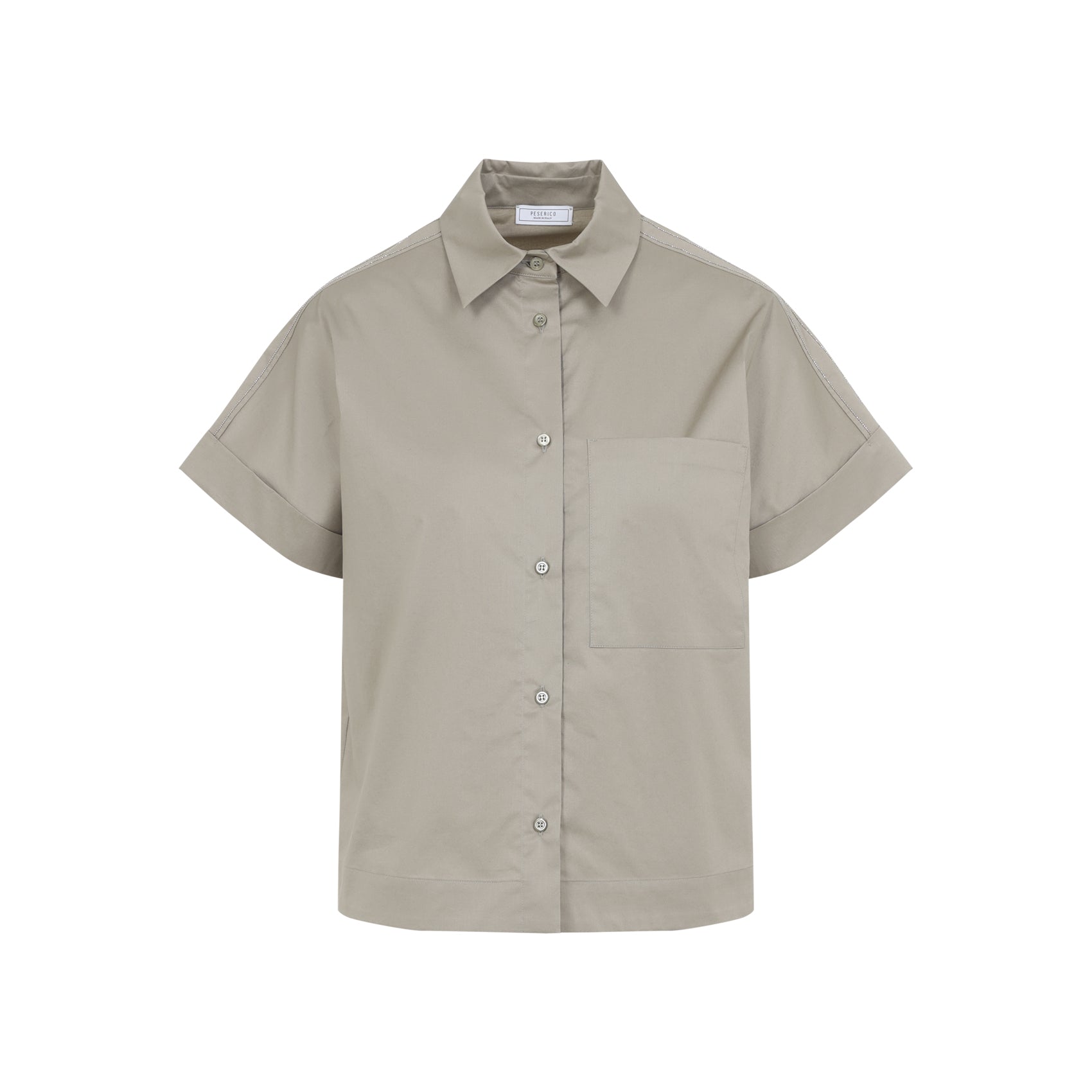 Peserico Shirts - Green | de30b7908e68b45af3fd216a2e3b32ccac4dc74a
