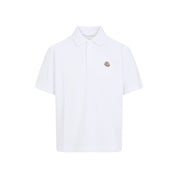 Moncler Polo - White | e84efe97ce6176932a76d0058d2df31a3992edb4