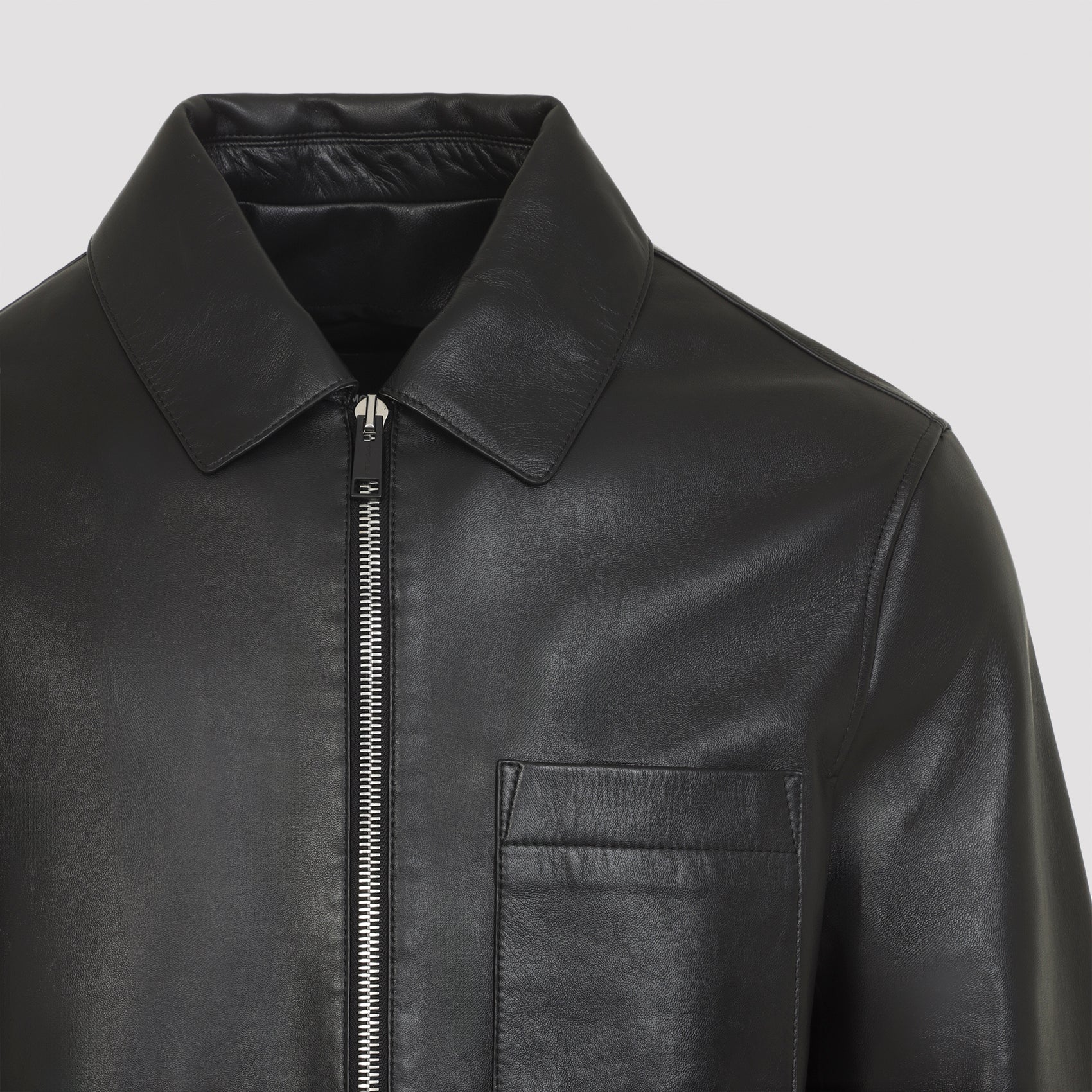 Yves Salomon Leather - Black | 9794d59022ff58a68af04f986d1ab2bb1d1638a0
