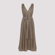 Brunello Cucinelli Long dresses - Brown | 6fb13930412f0903873d78d8c4505eb313c1a57c