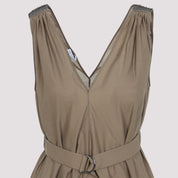 Brunello Cucinelli Long dresses - Brown | 685ba83a09a1aa73cb0abd4d30f5ff292e8d507c