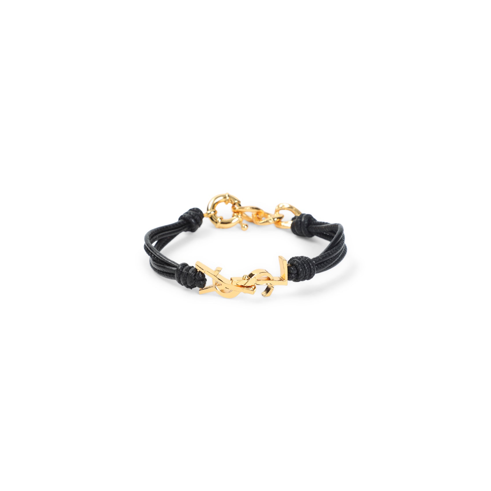 Saint Laurent Multi-Strand Cassandre Bracelet - WOMEN ACCESSORIES - Saint Laurent - T.Luxy