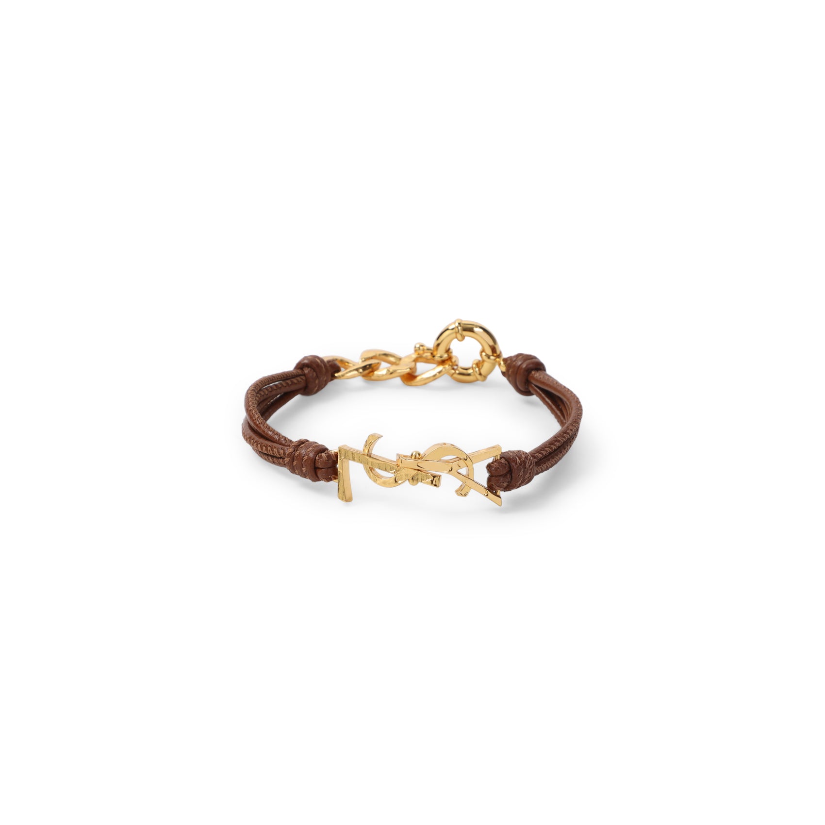 Saint Laurent Multi-Strand Cassandre Bracelet - WOMEN ACCESSORIES - SAINT LAURENT - T.Luxy