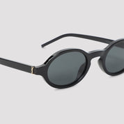 Saint Laurent Oval Sl M161 Sunglasses - WOMEN ACCESSORIES - SAINT LAURENT - T.Luxy