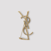 Saint Laurent Monogramme Brooch - WOMEN ACCESSORIES - Saint Laurent - T.Luxy