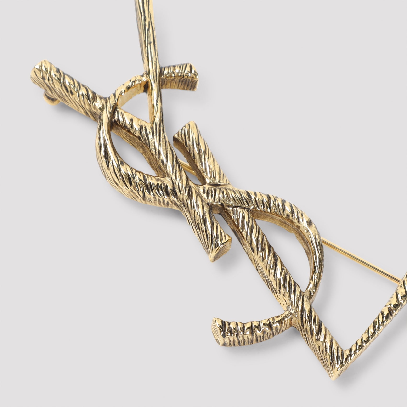 Saint Laurent Monogramme Brooch - WOMEN ACCESSORIES - Saint Laurent - T.Luxy