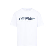 Off-White Big Bookish Regular S/S Tee - MEN CLOTHING - OFF-WHITE - T.Luxy