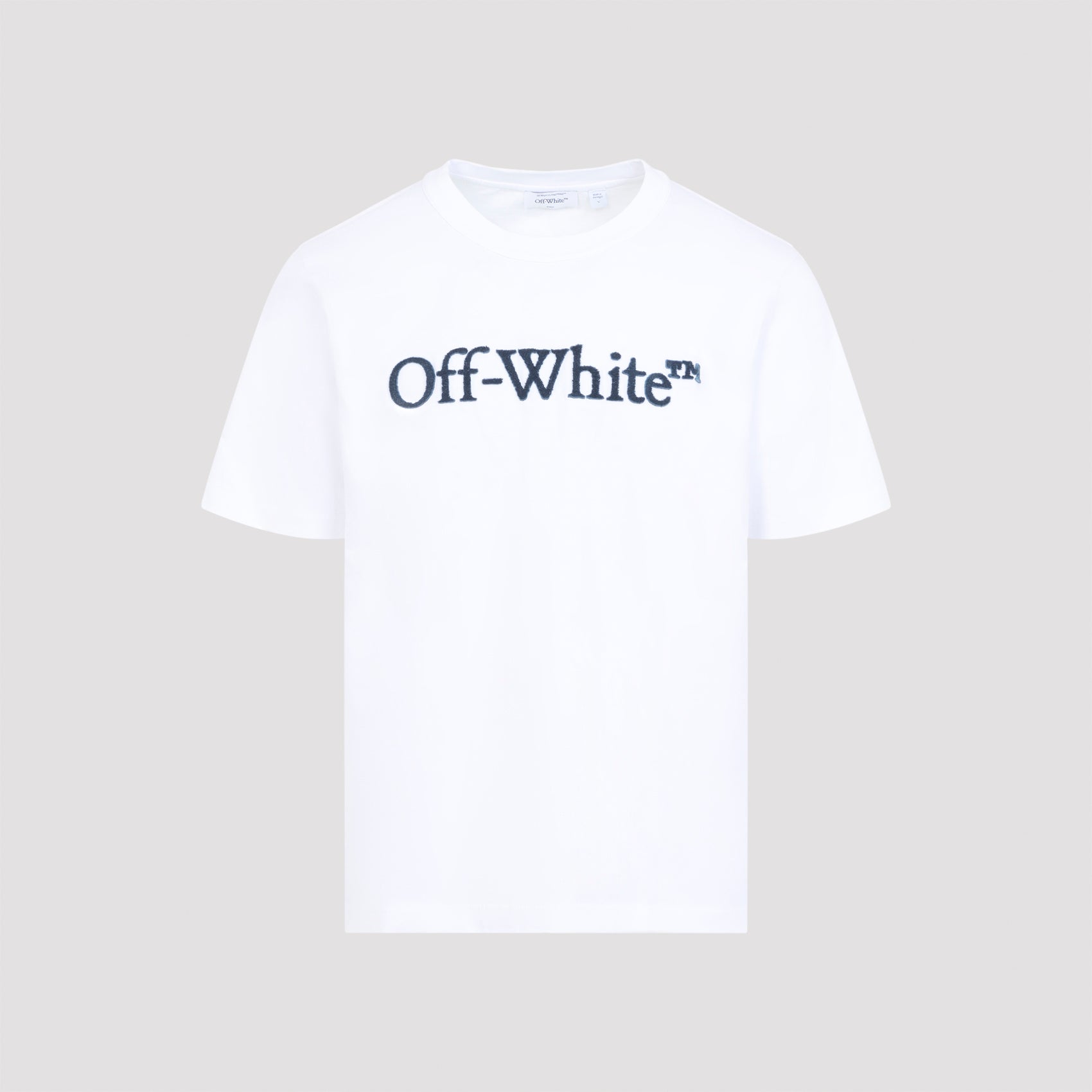 Off-White Big Bookish Regular S/S Tee - MEN CLOTHING - OFF-WHITE - T.Luxy