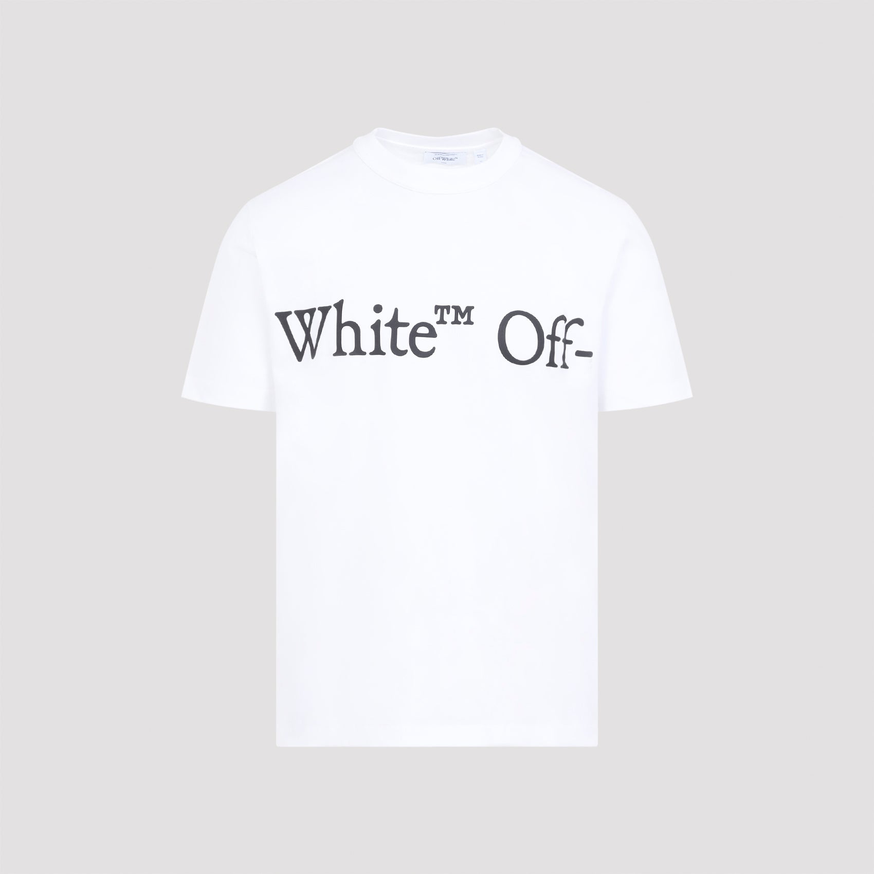 Off-White Bookish Scarf Regular S/S Tee - MEN CLOTHING - OFF-WHITE - T.Luxy