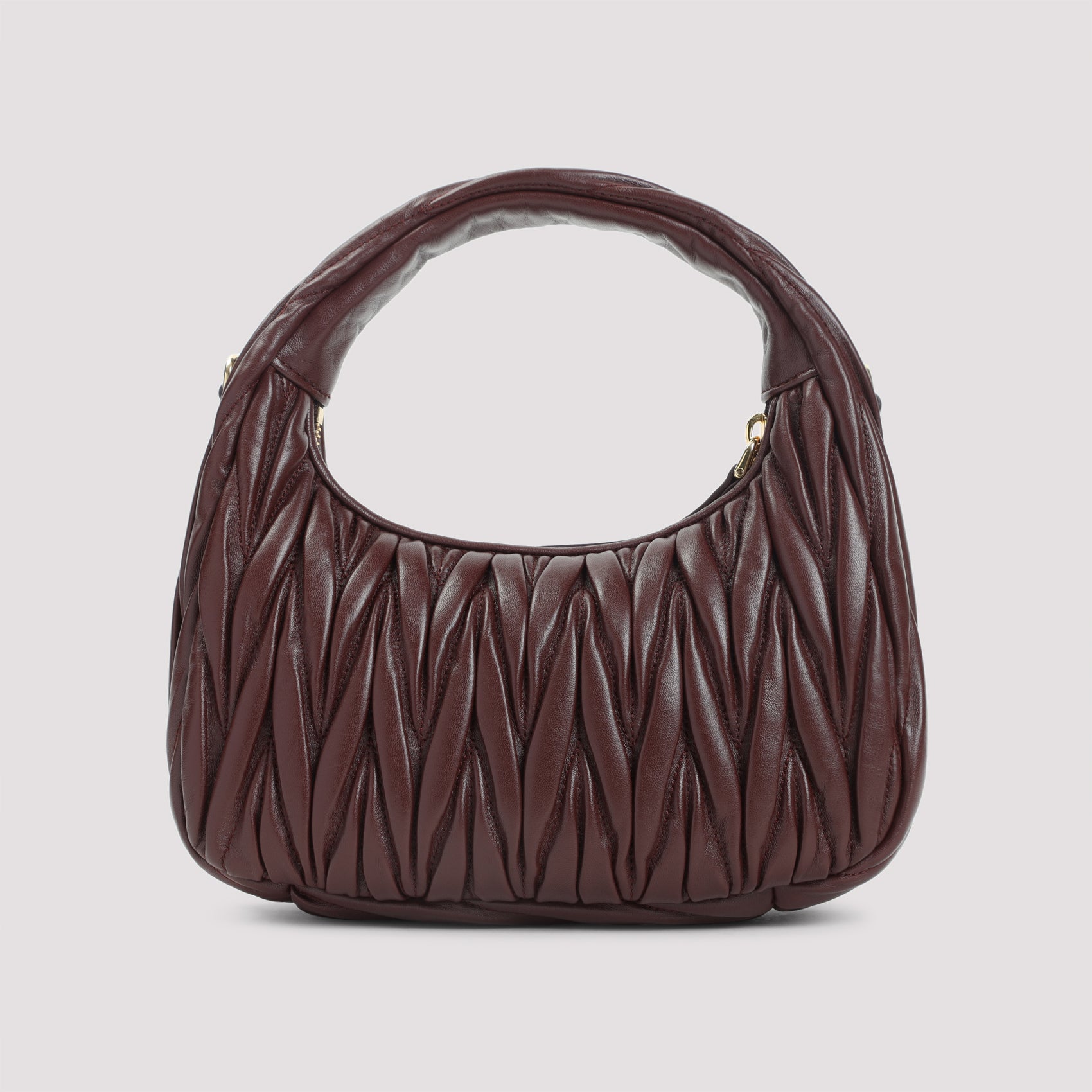 Miu Miu Small Wander Matelassé Hobo Bag - WOMEN BAGS - MIU MIU - T.Luxy