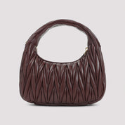 Miu Miu Small Wander Matelassé Hobo Bag - WOMEN BAGS - MIU MIU - T.Luxy
