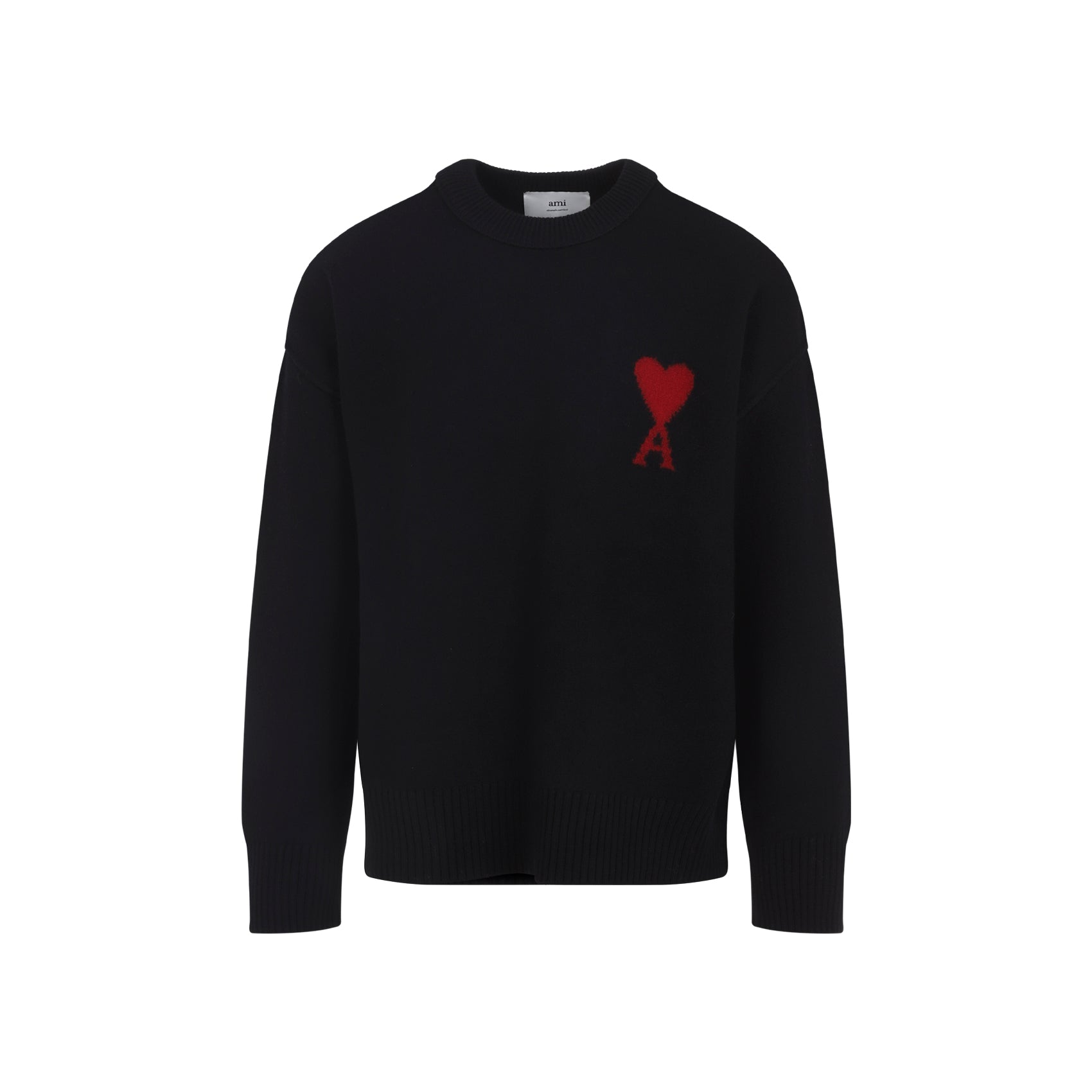 Ami Paris Sweater - Black | c264ba1effe5e172e1774d56ff1234095b076ea4