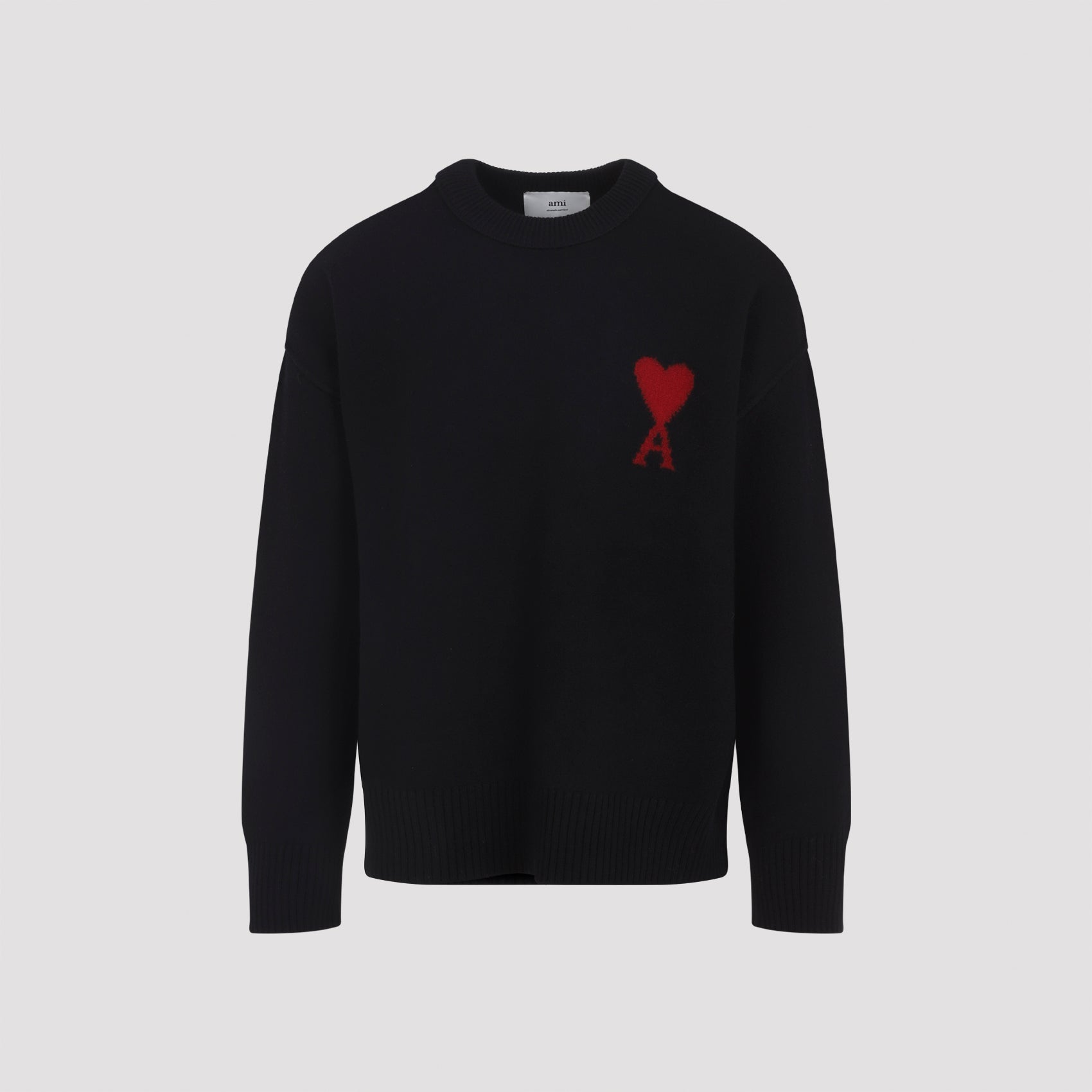 Ami Paris Sweater - Black | b91f821a7494bbc52e8c84dc99590d792224cc0f