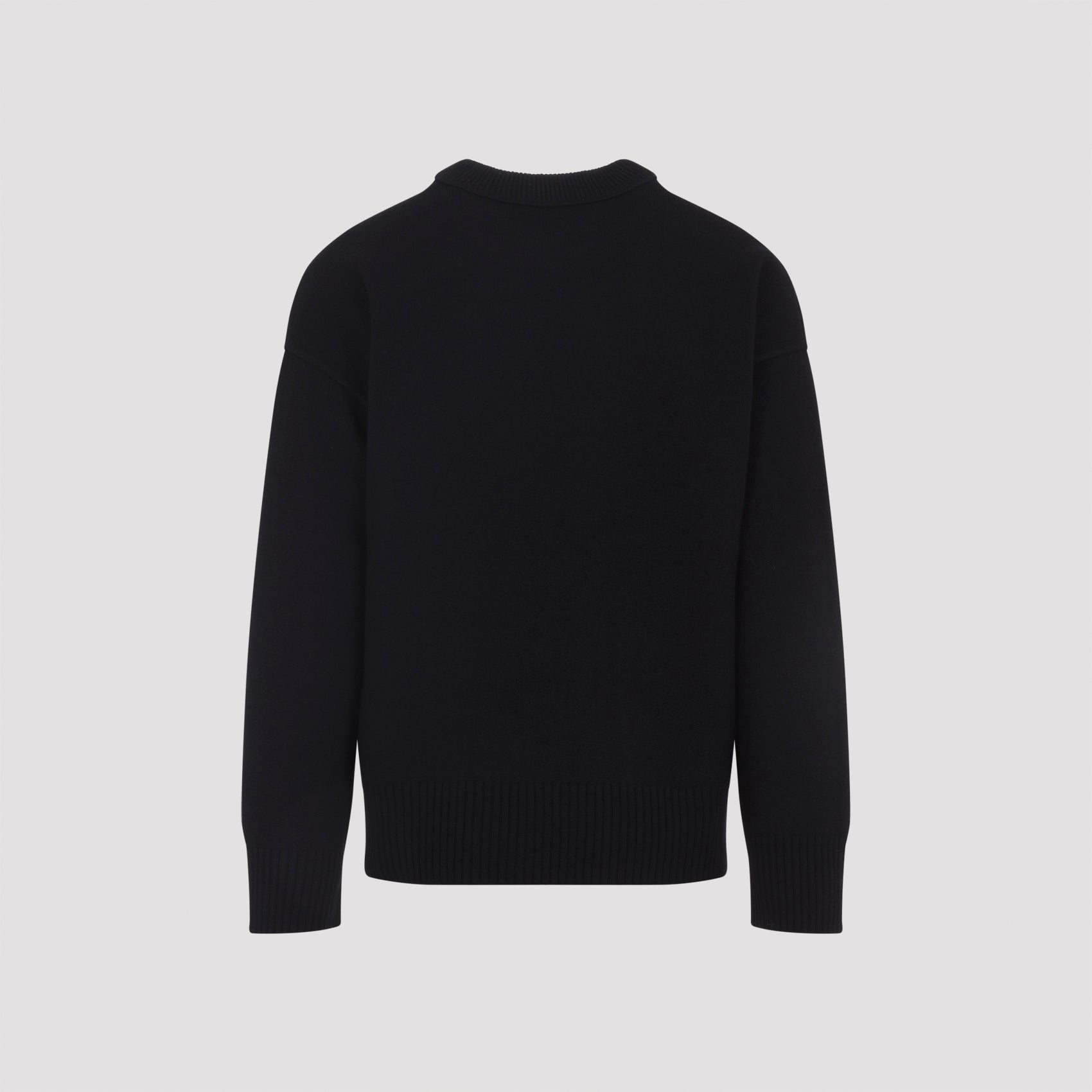Ami Paris Sweater - Black | 592b1e93dbc86331e7c7d85031121e59d4e8b856