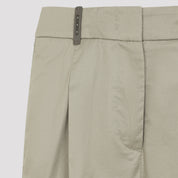 Peserico Regular & straight leg - Green | 76bdb97380f100b45877ca53140f960850dc8f35