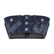 Jean Paul Gaultier Tops - Blue | 75372c5cbacd50e4a05158259d2f8d3c84a53f0d