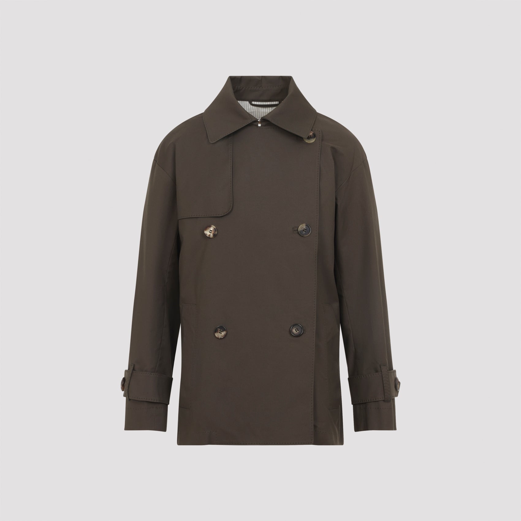 Max Mara The Cube Trench & raincoat - Green | 8da1ca0fe741ca2ec49b93afa58bc5f905300e49