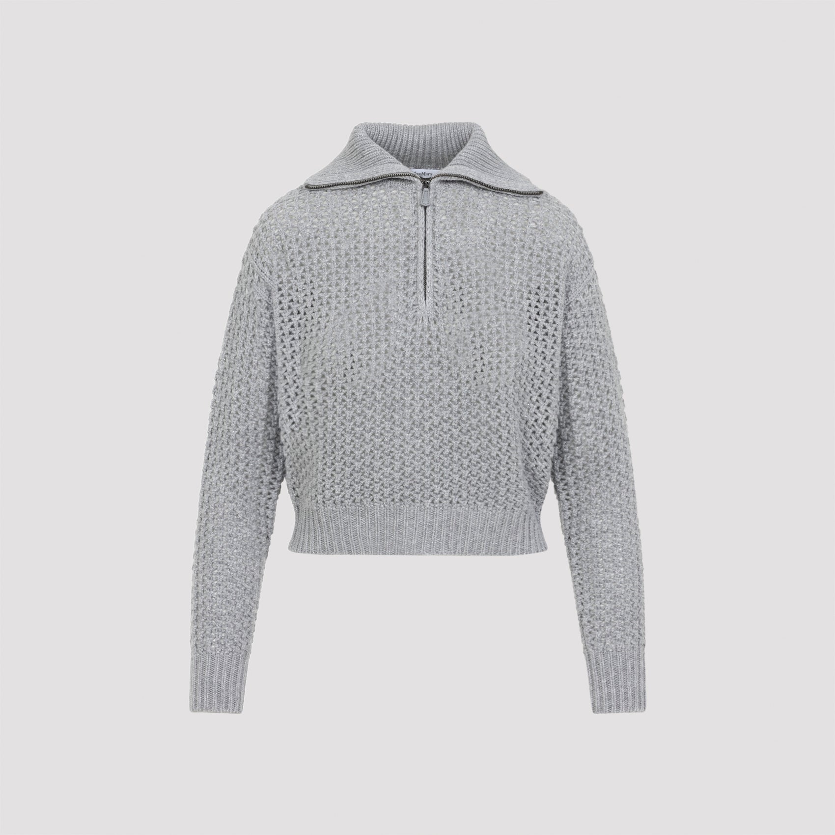 Max Mara Pullover - Grey | 9ab93de1eddd04eaf297dc36eaeeb9d4a0b0364a