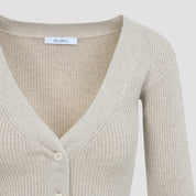 Max Mara Cardigan - Nude & Neutrals | 4946810608285e65619a3de650aee58ef73374b6