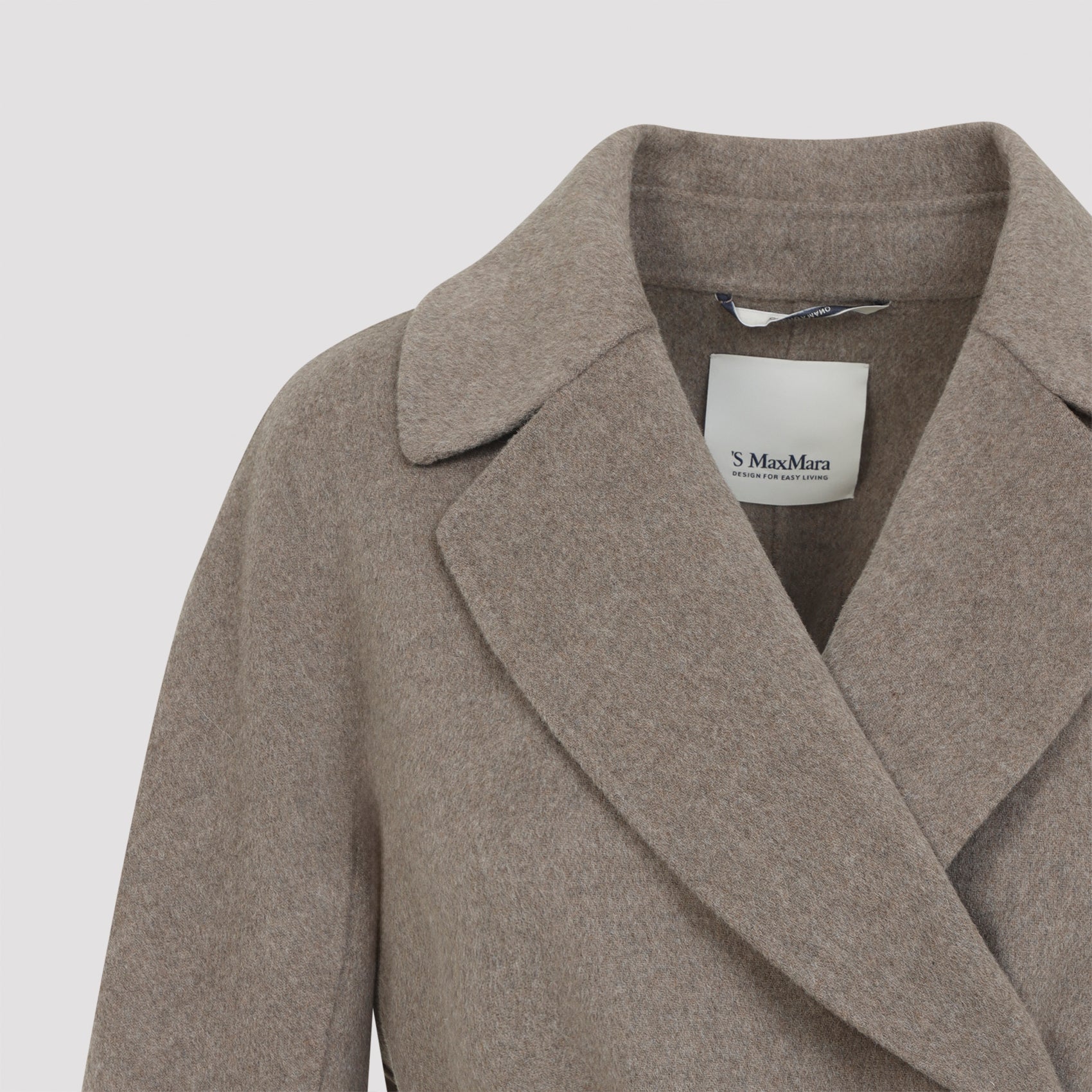 Max Mara`S Double breasted & peacoat - Nude & Neutrals | 69432f3aa887bcdf8b56ac8854ddf4ebca6bb463