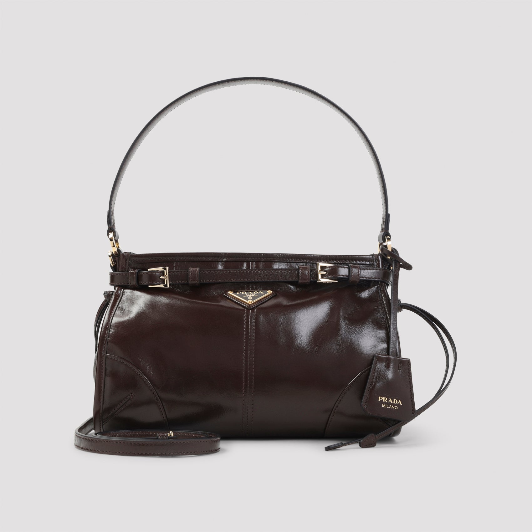 Prada Bonnie Small Leather Bag - WOMEN BAGS - PRADA - T.Luxy