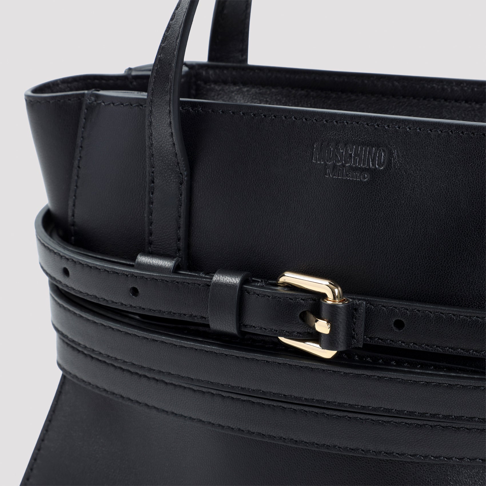 Moschino Belted Handbag - WOMEN BAGS - MOSCHINO - T.Luxy