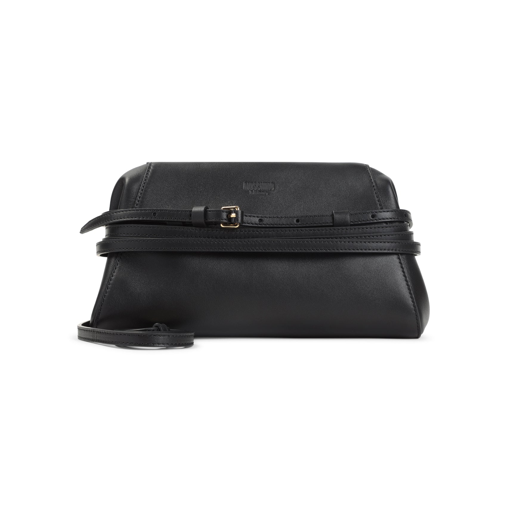 Moschino Belted Shoulder Bag - WOMEN BAGS - MOSCHINO - T.Luxy