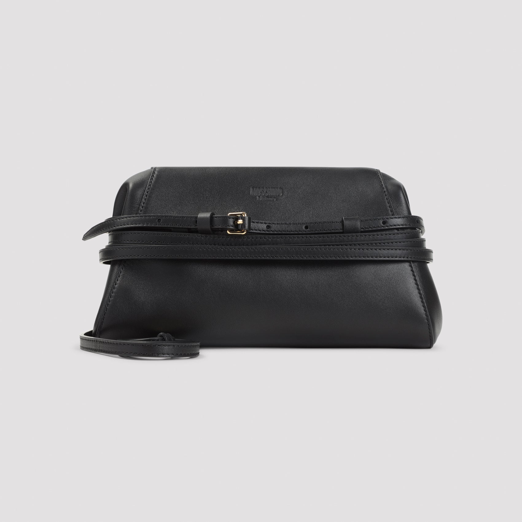 Moschino Belted Shoulder Bag - WOMEN BAGS - MOSCHINO - T.Luxy