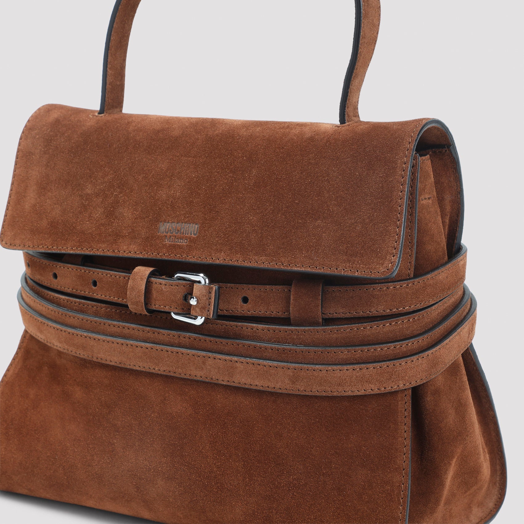 Moschino Belted Top-Handle Bag - WOMEN BAGS - MOSCHINO - T.Luxy