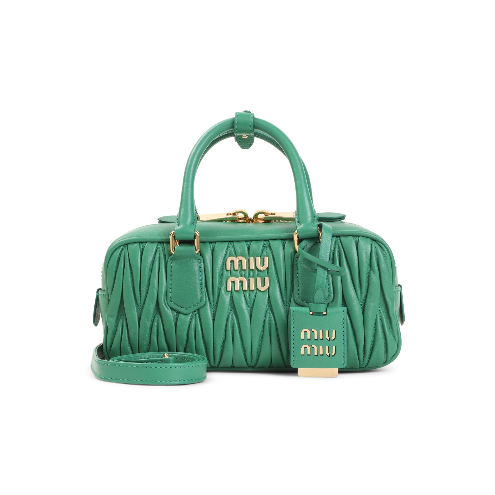 Miu Miu Lamb Leather Handbag - WOMEN BAGS - MIU MIU - T.Luxy