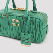 Miu Miu Lamb Leather Handbag - WOMEN BAGS - MIU MIU - T.Luxy