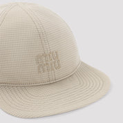 Miu Miu Baseball Hat - WOMEN ACCESSORIES - MIU MIU - T.Luxy