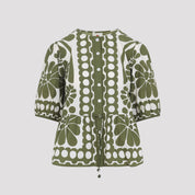 Farm Rio Shirts - Green | 88641b8674f36a2a4f036c6b295510ab8c747093
