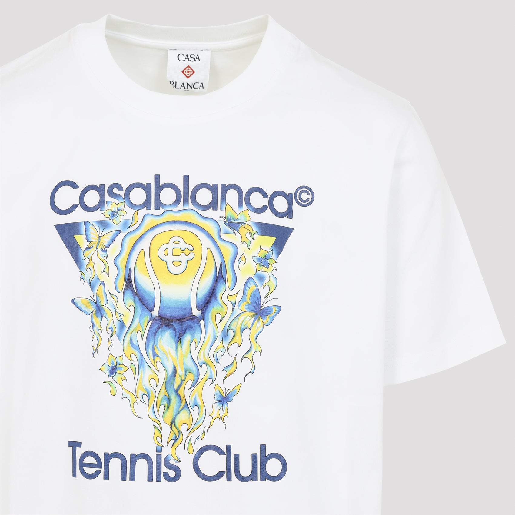 Casablanca T-shirts - White | 728944d3a6a9a2f49eff04797316b2d89118ee89