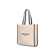 Jimmy Choo Medium Logo Tote Bag