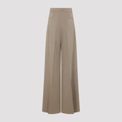 Max Mara Regular & straight leg - Nude & Neutrals | 053e680f19c6fc33dba36202c456708d391ca2dc