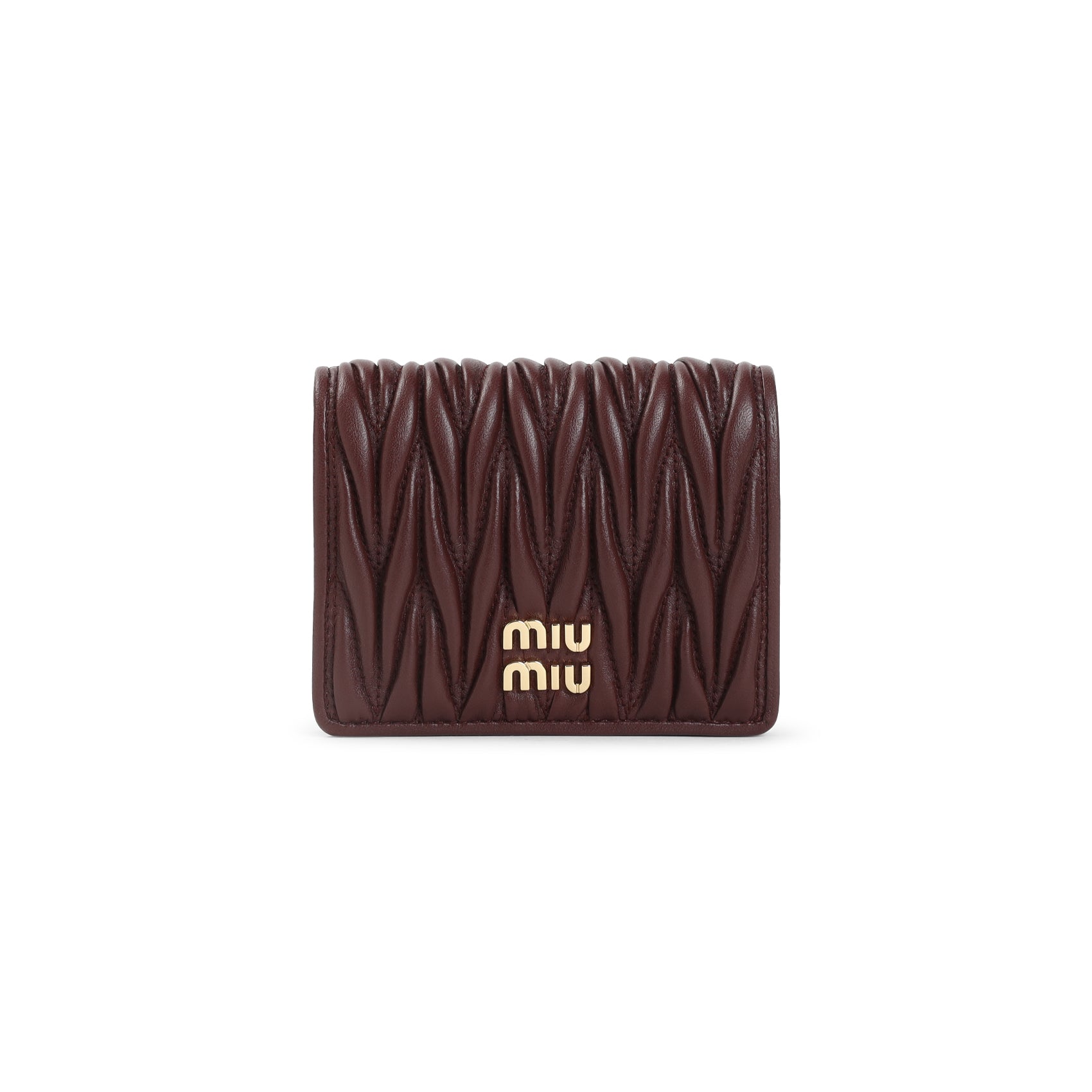 Miu Miu Matelassé Wallet - WOMEN ACCESSORIES - Miu Miu - T.Luxy