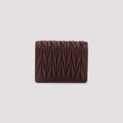Miu Miu Matelassé Wallet - WOMEN ACCESSORIES - Miu Miu - T.Luxy