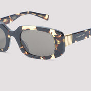 Bulgari Eyewear Tubogas Spotted Havana Sunglasses - WOMEN ACCESSORIES - Bulgari - T.Luxy