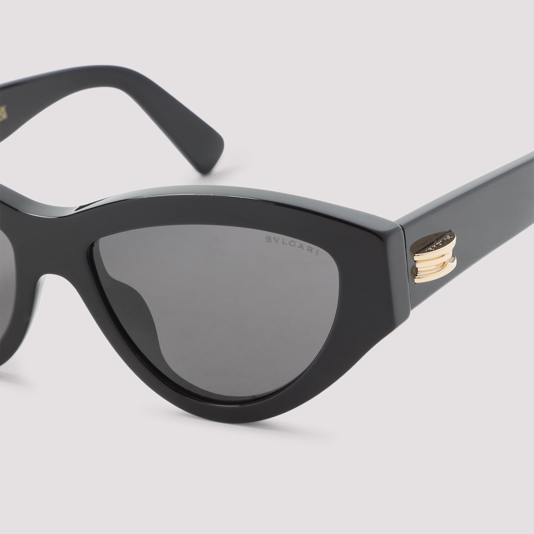 Bulgari Eyewear B.Zero1 Black Cat Eye Sunglasses - WOMEN ACCESSORIES - Bulgari - T.Luxy