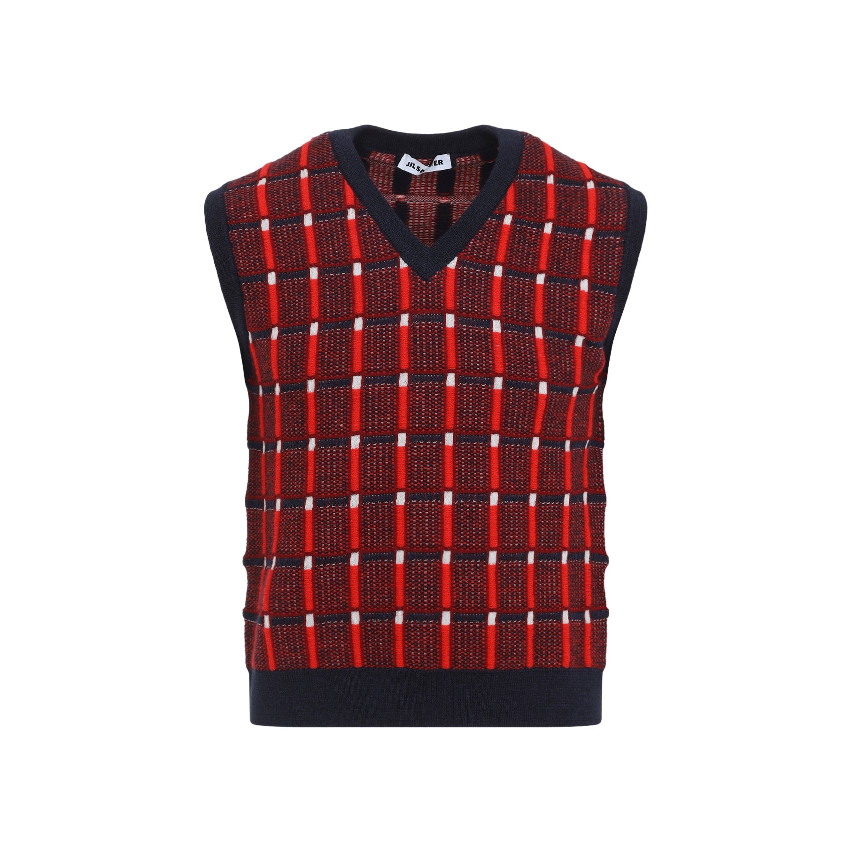 Jil Sander Sleeveless Knitted Vest - MEN CLOTHING - JIL SANDER - T.Luxy