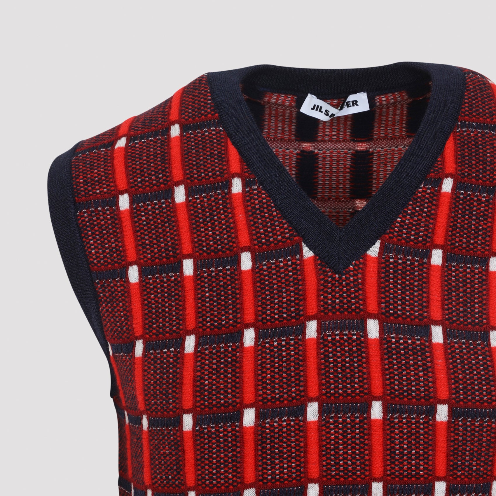 Jil Sander Sleeveless Knitted Vest - MEN CLOTHING - JIL SANDER - T.Luxy