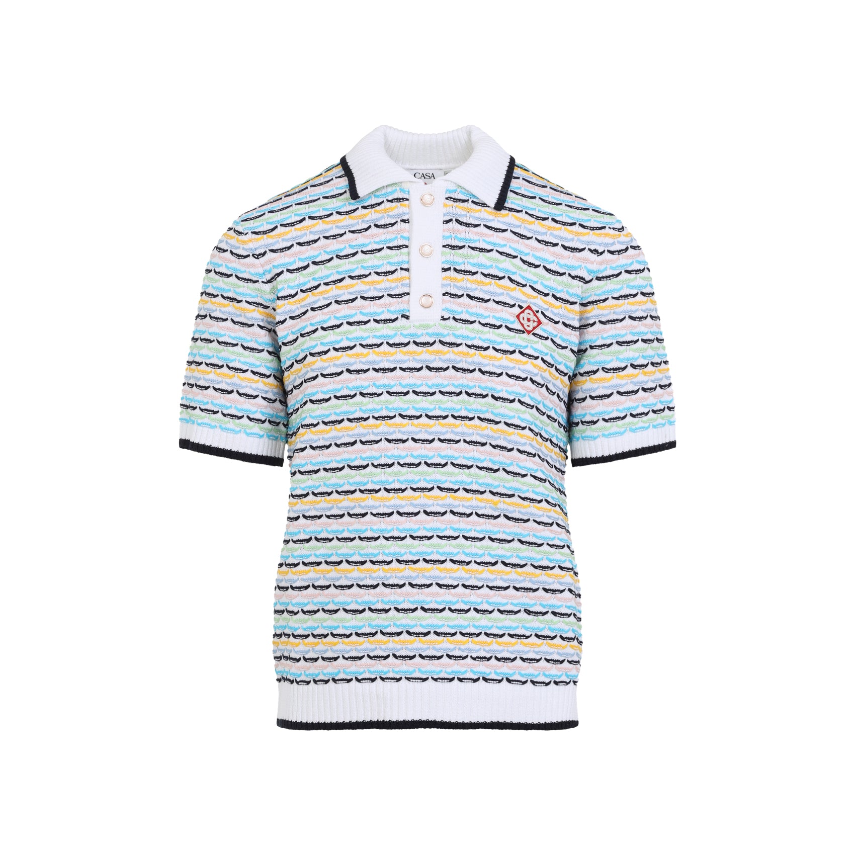 Casablanca Knitted Polo - MEN CLOTHING - Casablanca - T.Luxy