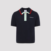 Casablanca Knitted Track Polo - MEN CLOTHING - CASABLANCA - T.Luxy