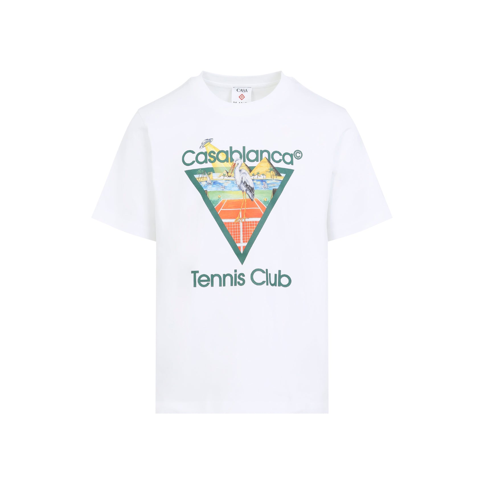 Casablanca Tennis Club T-Shirt - MEN CLOTHING - CASABLANCA - T.Luxy