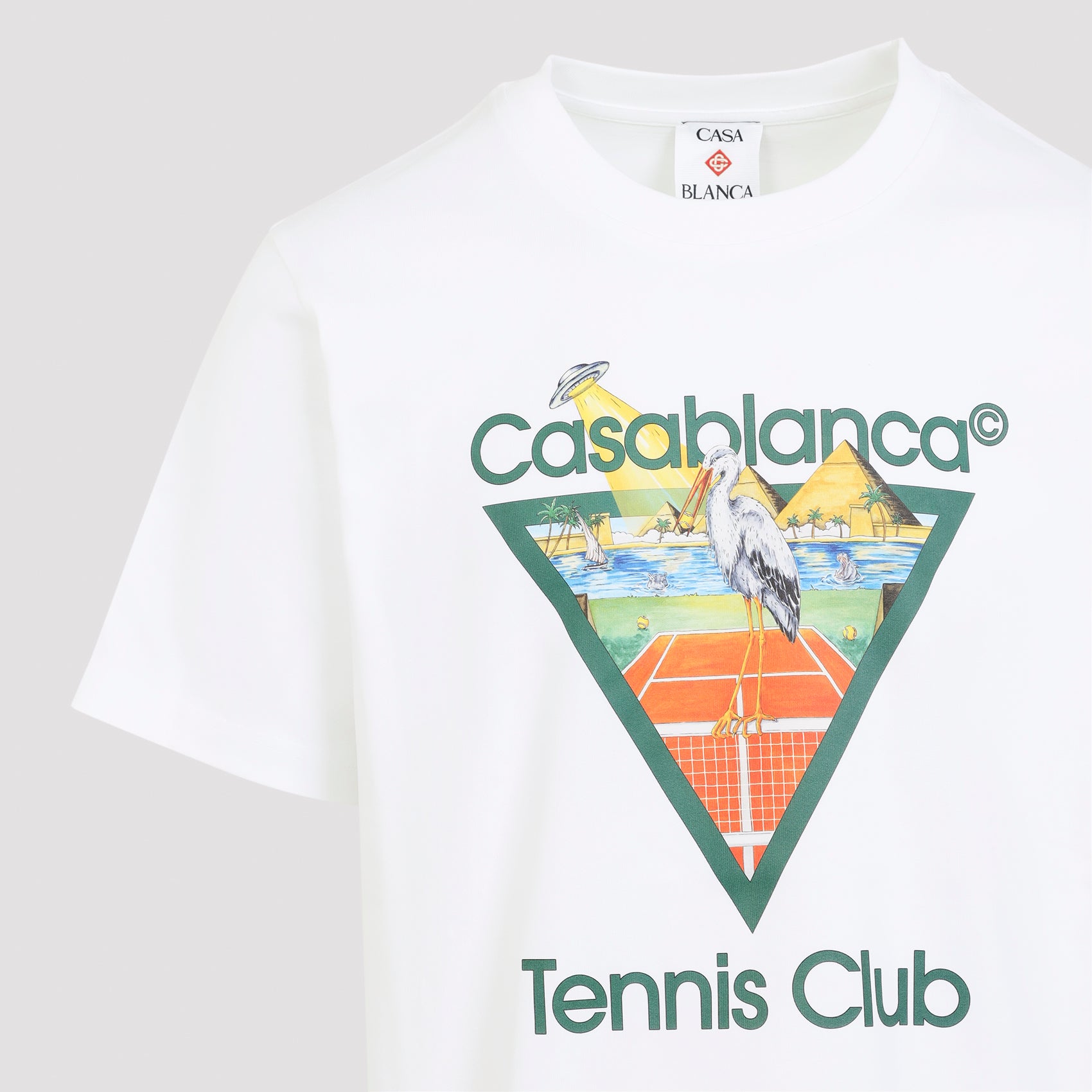 Casablanca Tennis Club T-Shirt - MEN CLOTHING - CASABLANCA - T.Luxy