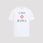 Casablanca Logo-Print T-Shirt - MEN CLOTHING - Casablanca - T.Luxy
