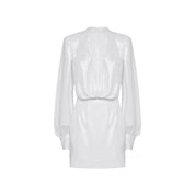 Blanca Vita Abelia Laminated Mini Dress