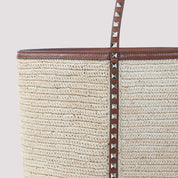 Valentino Garavani Straw Tote Bag - WOMEN BAGS - Valentino Garavani - T.Luxy